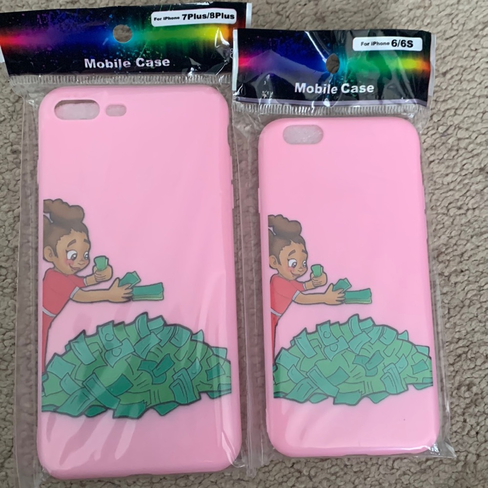 Iphone 7 Plus, 8 Plus, 6, and 6s cases